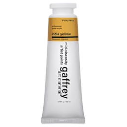 Gaffrey Art Material Standard Body Acrylic Paint - India Yellow, 200 ml tube