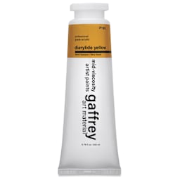 Gaffrey Art Material Standard Body Acrylic Paint - Diarylide Yellow, 200 ml tube