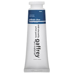 Gaffrey Art Material Standard Body Acrylic Paint - Phthalo Blue, 200 ml tube