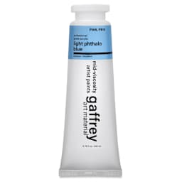 Gaffrey Art Material Standard Body Acrylic Paint - Light Phthalo Blue, 200 ml tube