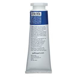 Gaffrey Art Material Standard Body Acrylic Paint - Ultramarine Blue, 200 ml tube back