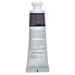 Gaffrey Art Material Standard Body Acrylic Paint - Dioxazine Purple, 59 ml tube back