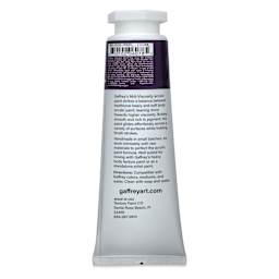 Gaffrey Art Material Standard Body Acrylic Paint - Dioxazine Purple, 200 ml tube back