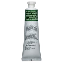 Gaffrey Art Material Standard Body Acrylic Paint - Chromium Green Oxide, 59 ml tube back