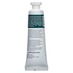 Gaffrey Art Material Standard Body Acrylic Paint - Viridian Green, 59 ml tube