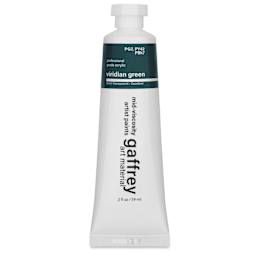 Gaffrey Art Material Standard Body Acrylic Paint - Viridian Green, 59 ml tube