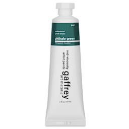 Gaffrey Art Material Standard Body Acrylic Paint - Phthalo Green, 59 ml tube
