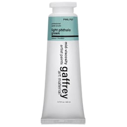Gaffrey Art Material Standard Body Acrylic Paint - Light Phthalo Green, 200 ml tube