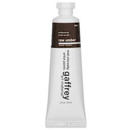 Gaffrey Art Material Standard Body Acrylic Paint - Raw Umber, 59 ml tube