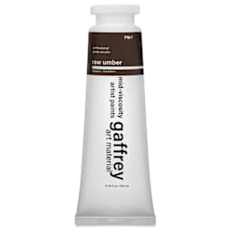 Gaffrey Art Material Standard Body Acrylic Paint - Raw Umber, 200 ml tube