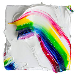 Gaffrey Heavy Body Texture Acrylic Paint - Titanium White swatch