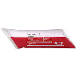 Gaffrey Heavy Body Texture Acrylic Paint - Naphthol Red, 16 oz