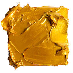 Gaffrey Heavy Body Texture Acrylic Paint - Gold swatch