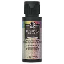 FolkArt Dragonfly Iridescent Acrylic Top Coat Glaze - Full Spectrum, 59 ml