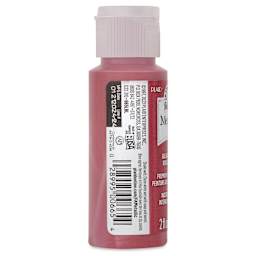 FolkArt Metallic Acrylic Paint - Garnet Red, 59 ml - side of bottle