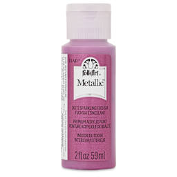 FolkArt Metallic Acrylic Paint - Sparkling Fuchsia, 59 ml
