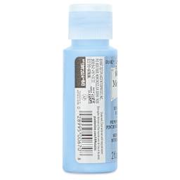 FolkArt Metallic Acrylic Paint - Blue Pearl, 59 ml bottle side