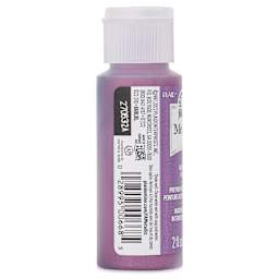 FolkArt Metallic Acrylic Paint - Plum, 59 ml - side of bottle