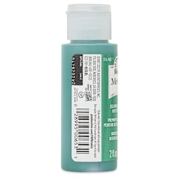 FolkArt Metallic Acrylic Paint - Emerald Green, 59 ml - side of bottle