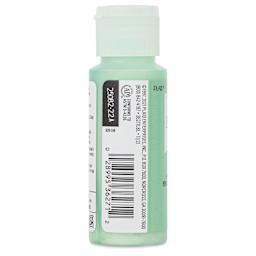 FolkArt Metallic Acrylic Paint - Green Silk, 59 ml - side of bottle