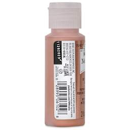 FolkArt Metallic Acrylic Paint - Rose Gold, 59 ml - bottle side
