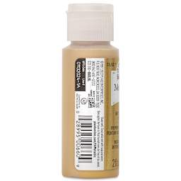 FolkArt Metallic Acrylic Paint - Pure Gold, 59 ml - side of bottle