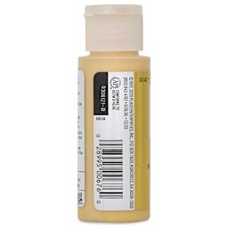 FolkArt Metallic Acrylic Paint - Inca Gold, 59 ml - side of bottle
