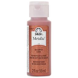 FolkArt Metallic Acrylic Paint - Copper, 59 ml
