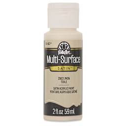 FolkArt Multi-Surface Acrylic Paint - Linen, 59 ml