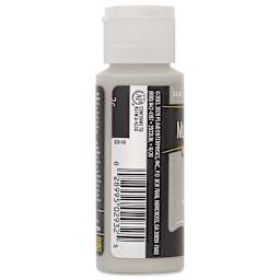 FolkArt Multi-Surface Acrylic Paint -Steel Gray, 59 ml bottle side