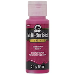 FolkArt Multi-Surface Acrylic Paint - Magenta, 59 ml