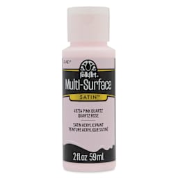 FolkArt Multi-Surface Acrylic Paint - Pink Quartz, 59 ml