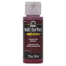 FolkArt Multi-Surface Acrylic Paint - Berry Wine, 59 ml