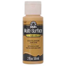 FolkArt Multi-Surface Acrylic Paint - Yellow Ochre, 59 ml