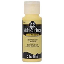 FolkArt Multi-Surface Acrylic Paint - Pale Yellow, 59 ml