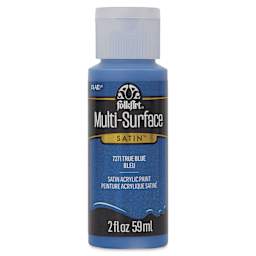 FolkArt Multi-Surface Acrylic Paint - True Blue, 59 ml