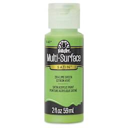 FolkArt Multi-Surface Acrylic Paint - Lime Green, 59 ml