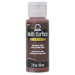 FolkArt Multi-Surface Acrylic Paint - Burnt Umber, 59 ml