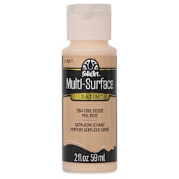 FolkArt Multi-Surface Acrylic Paint - Cool Bisque, 59 ml
