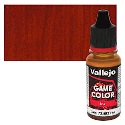Vallejo Game Color Acrylic Ink - Skin 18 ml Bottle and Swatch