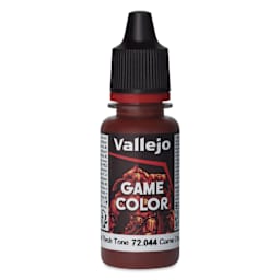 Vallejo Game Color Acrylic Paint - Dark Fleshtone, 18 ml - front
