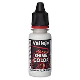 Vallejo Game Color Acrylic Paint - Dead White, 18 ml - front
