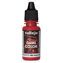 Vallejo Game Color Acrylic Paint - Scarlet Blood, 18 ml - front