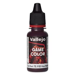 Vallejo Game Color Acrylic Paint - Evil Red, 18 ml - front