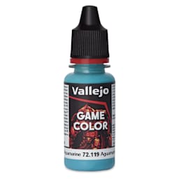 Vallejo Game Color Acrylic Paint - Aquamarine, 18 ml - front