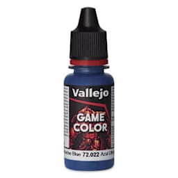 Vallejo Game Color Acrylic Paint - Ultramarine Blue, 18 ml - front