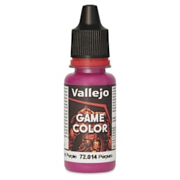 Vallejo Game Color Acrylic Paint - Warlord Purple, 18 ml - front