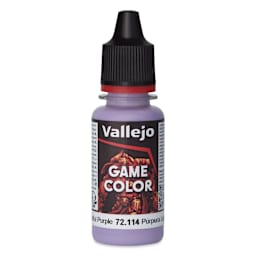 Vallejo Game Color Acrylic Paint - Lustful Purple, 18 ml - front