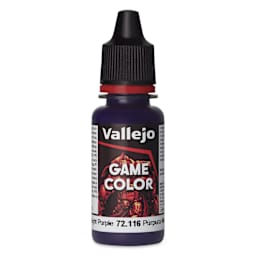 Vallejo Game Color Acrylic Paint - Midnight Purple, 18 ml - front