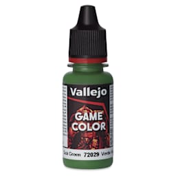 Vallejo Game Color Acrylic Paint - Sick Green, 18 ml - front